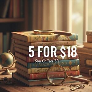 Vintage iSpy Collectible Books